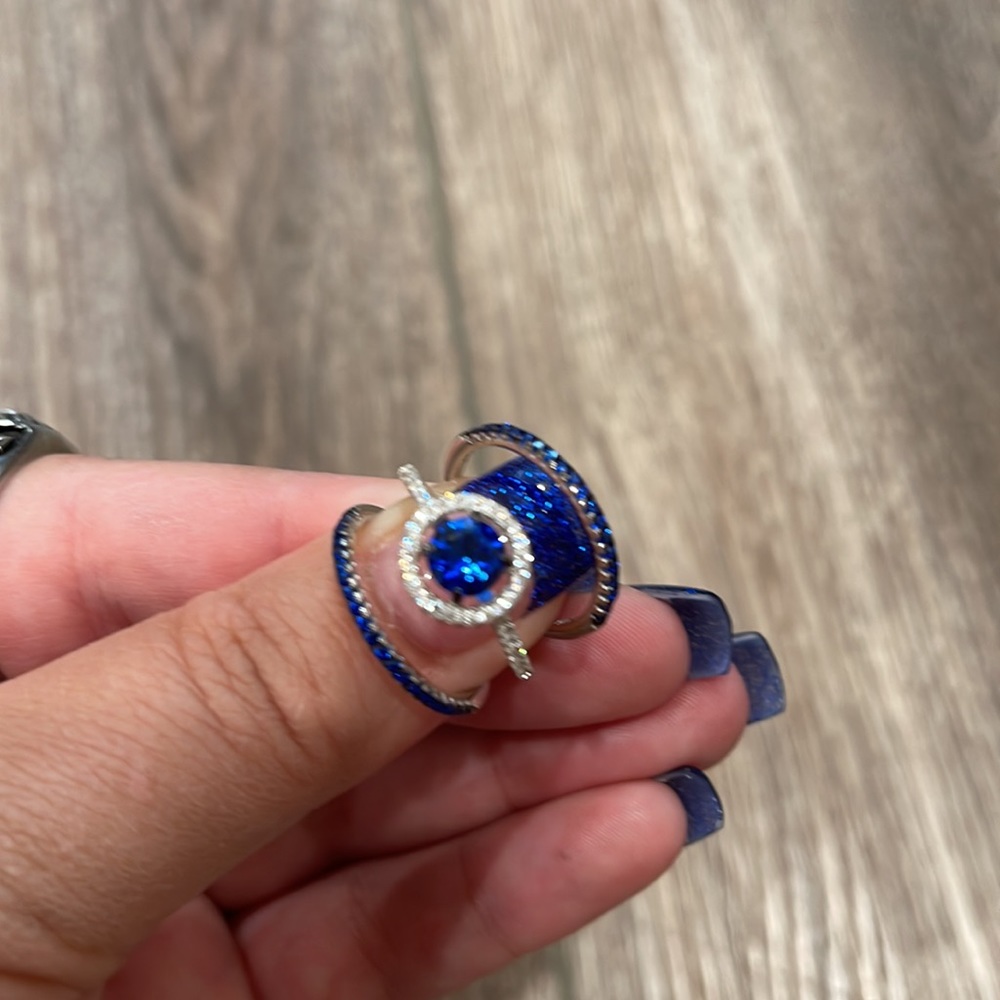 Sapphire Ring Set - Picture 4 of 5